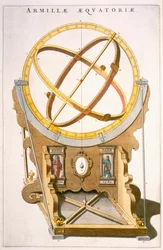 Um Oráculo desenhado por Tycho Brahe (1546-1601) do &39;Atlas Major&39; c.1630